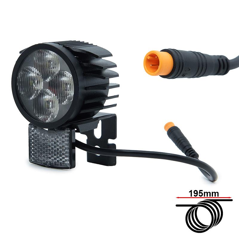 Phare LED avec klaxon D-032 30-72V pour Smartgyro