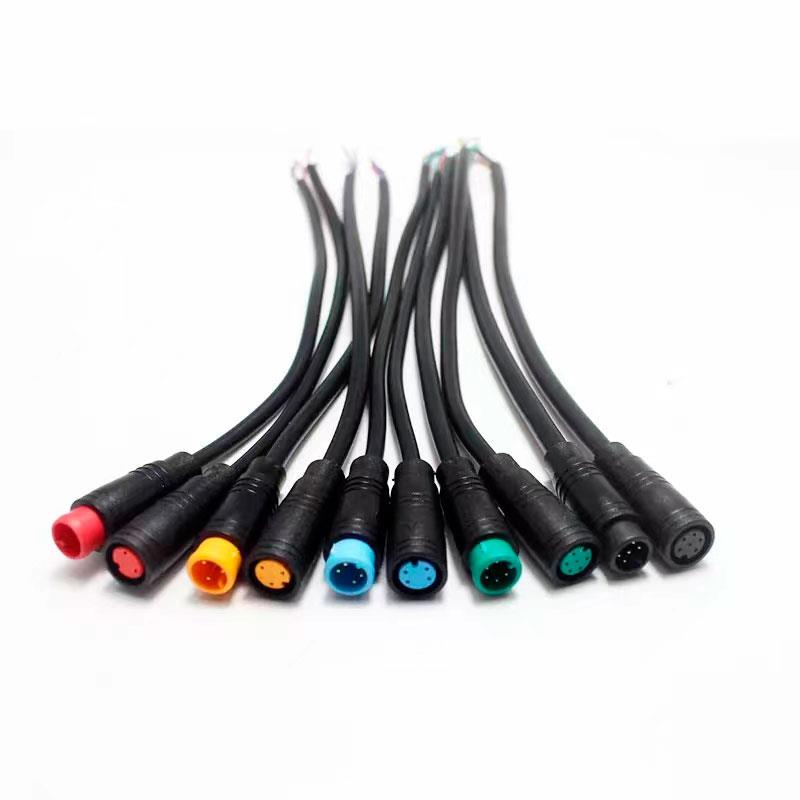 Conector waterproof 8mm 3 pin - 5pcs