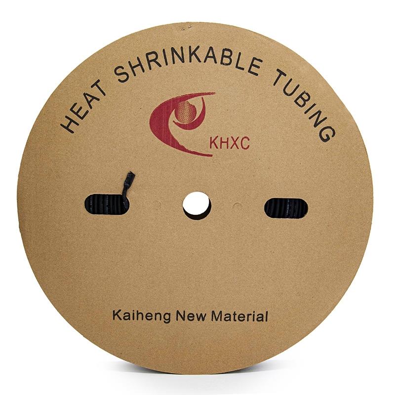 Black heat shrink for cable