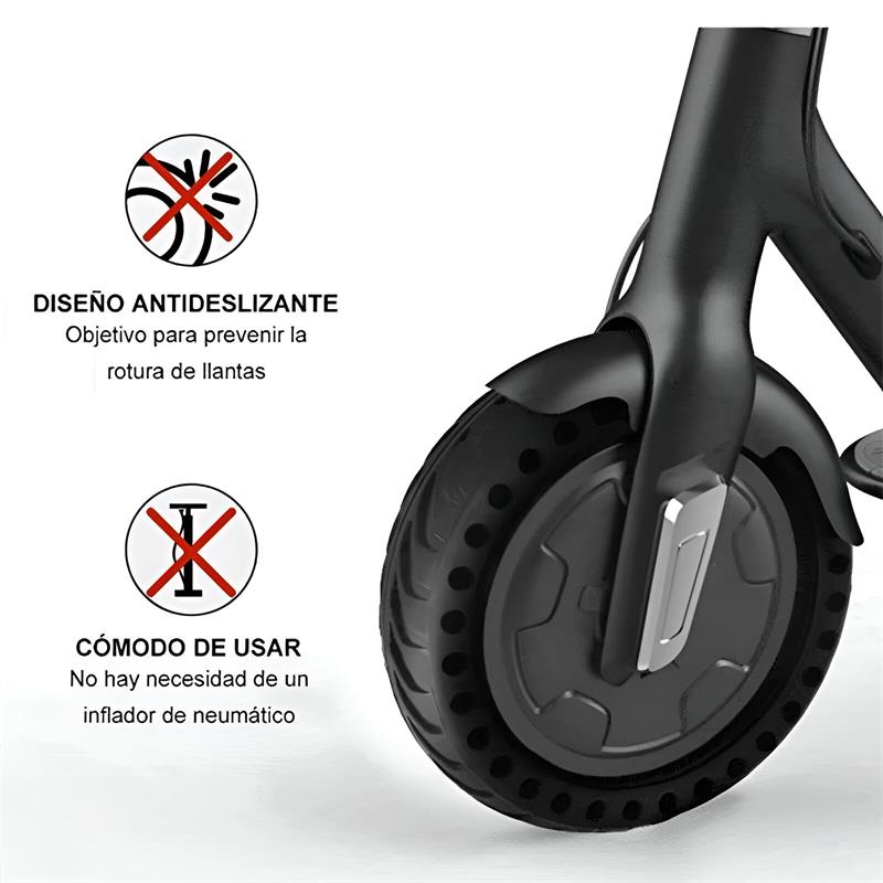 Perforated Solid Wheel 8.5x2-6.1/B34