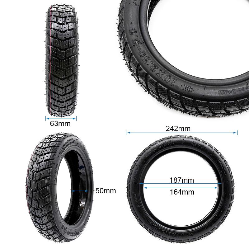 Tubeless Offroad Tire 10X2,50-6,5 / GEL / Ewheel