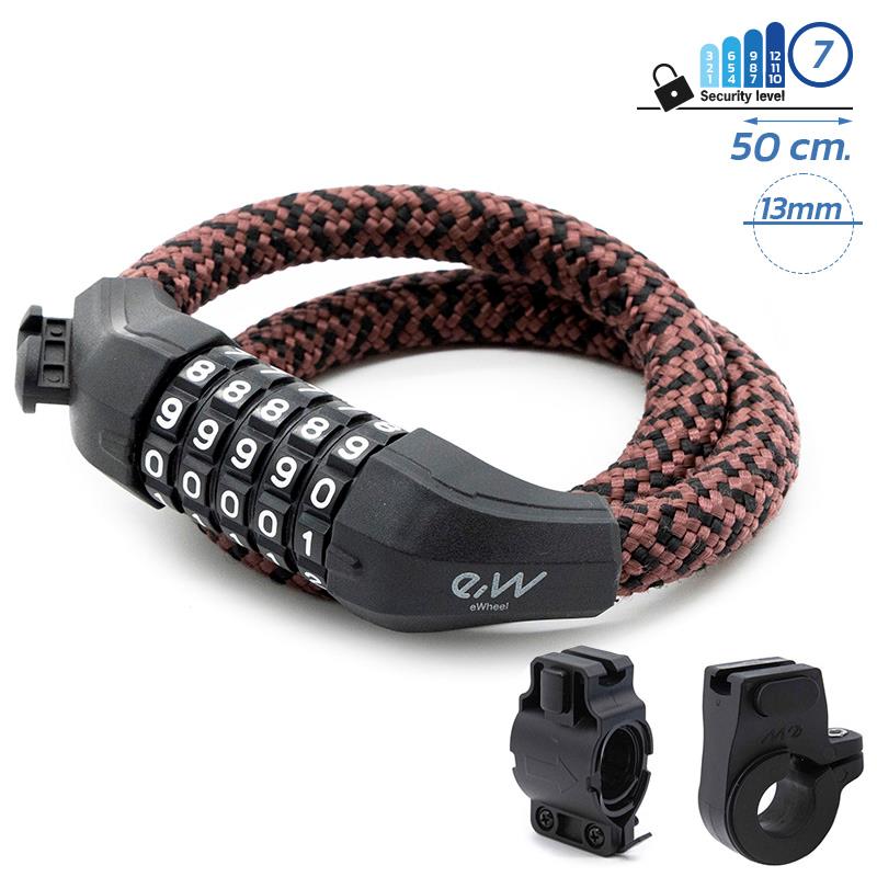 Candado de contraseña EWLK025 funda nylon