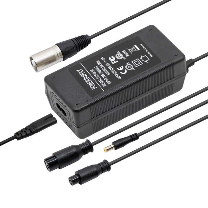 Carregador Multiconector 36V - 52V 2A
