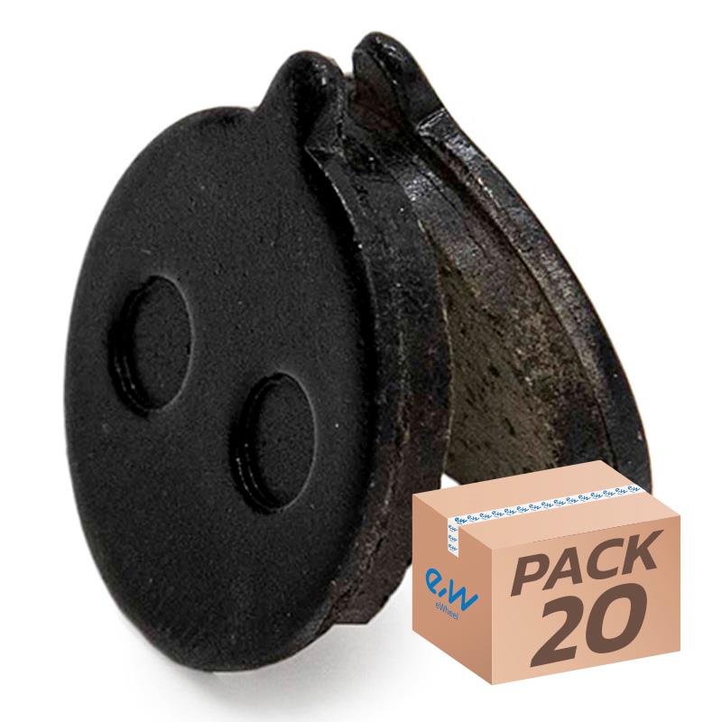 Brake pads CT005-R resin round with pin - 20 pcs