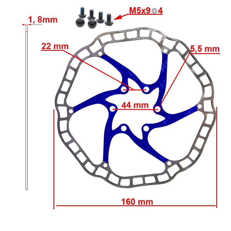 Bremsscheibe EWD001 6H