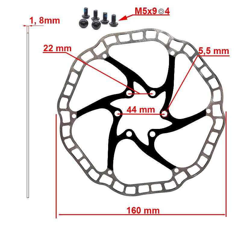 Bremsscheibe EWD001 6H