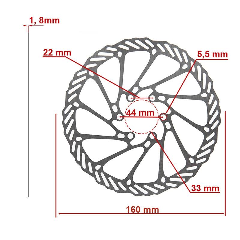 Disco de freno G3 6H
