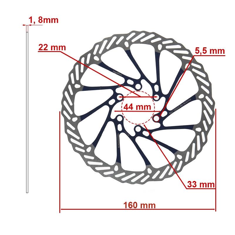 Disco de freno G3 6H