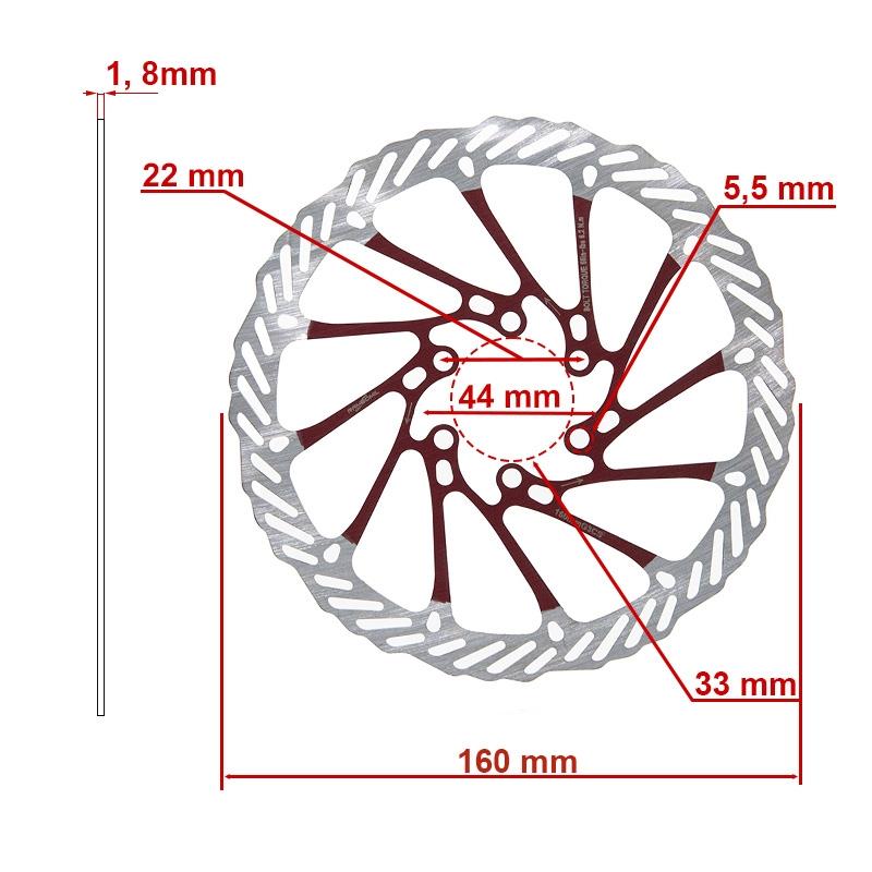 Disco de freno G3 6H