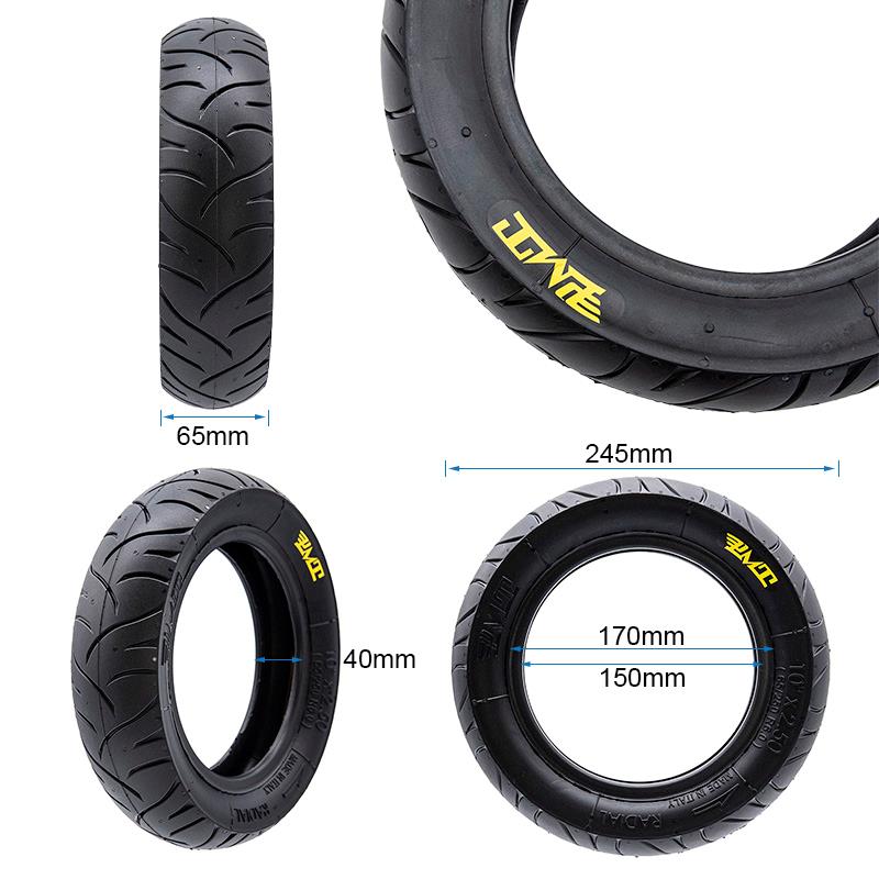 Neumático tubeless radial E-Fire 65/250-6 (10x2,50-6)