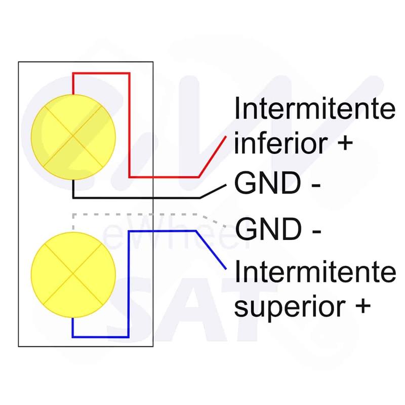 Intermitentes 12-72V para Kugoo M4 Pro
