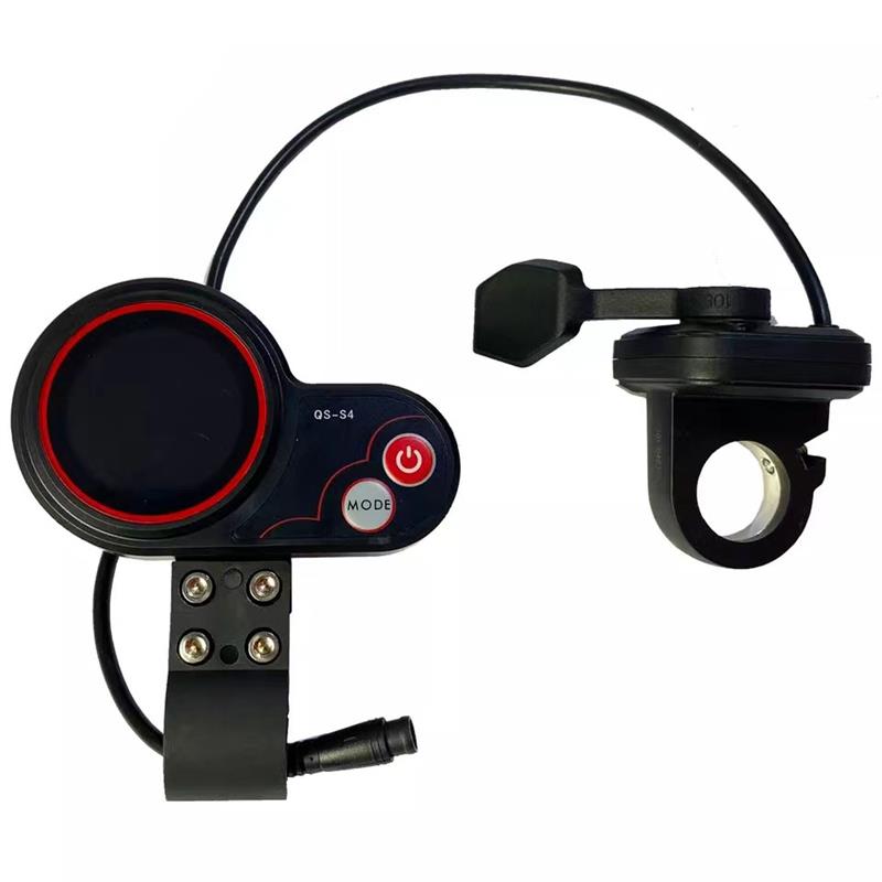 Display QS-S4 de 6 pinos com acelerador de polegar