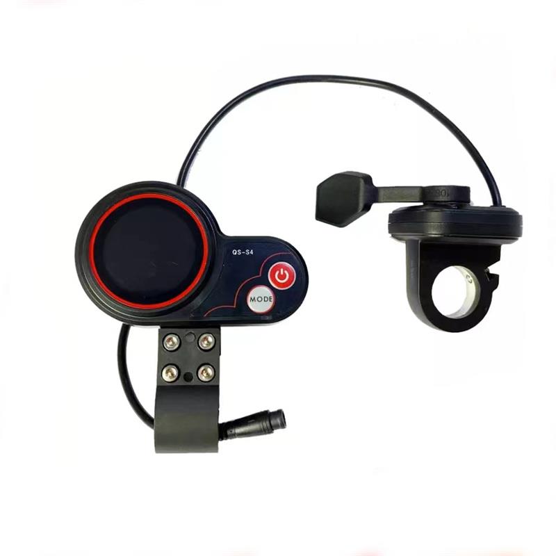Display QS-S4 de 6 pinos com acelerador de polegar