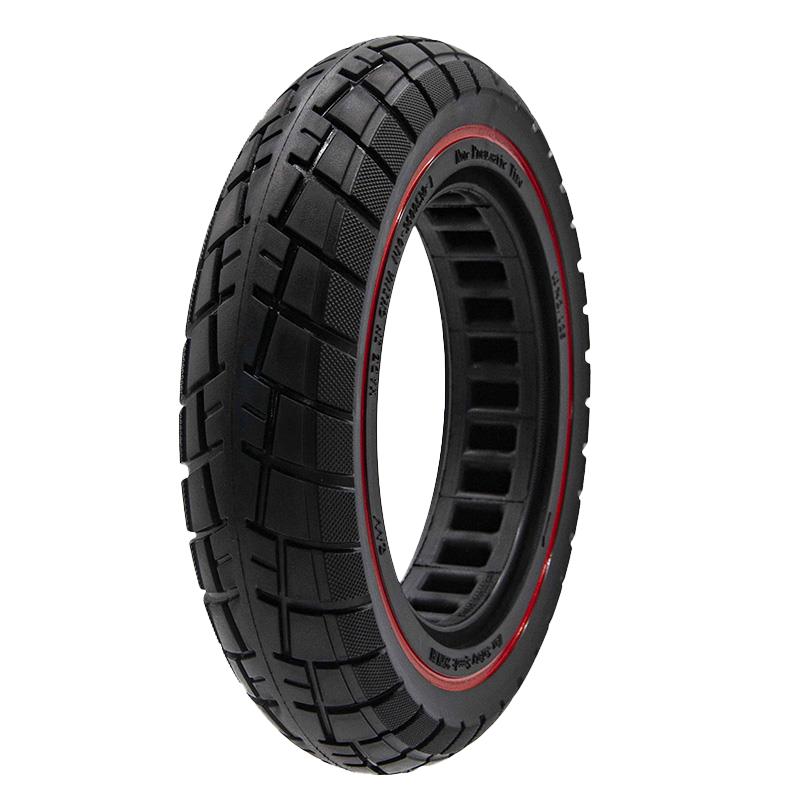 Vollgummireifen Offroad Ultralight 10x2 125-6 1/B34 Rote Linie Ewheel