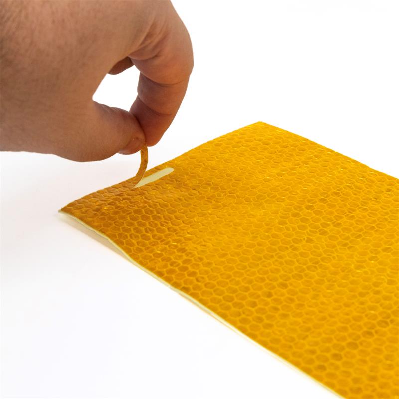 Zólty odblaskowy naklejka oryginalny Wispeed T850 - 66 szt.