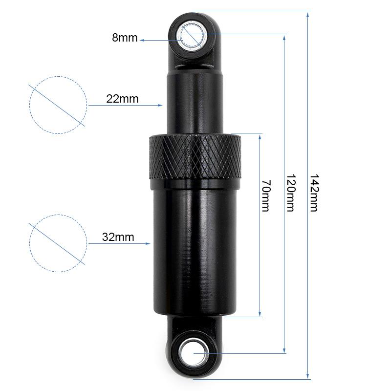 Ammortizzatore sospensione posteriore SmartGyro K2 - 2 pezzi