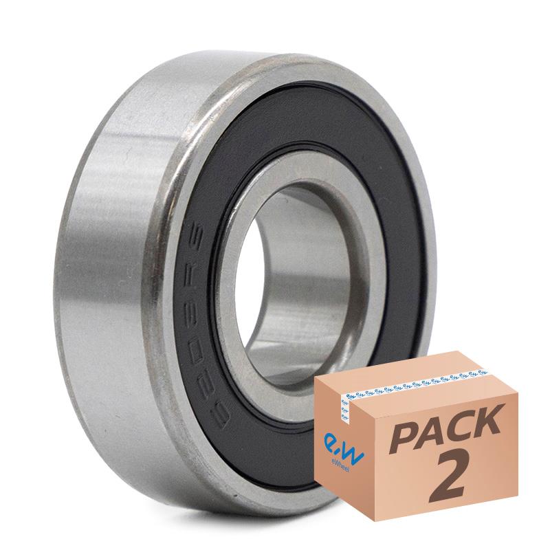 Ball bearing 6203RS - 2 pcs
