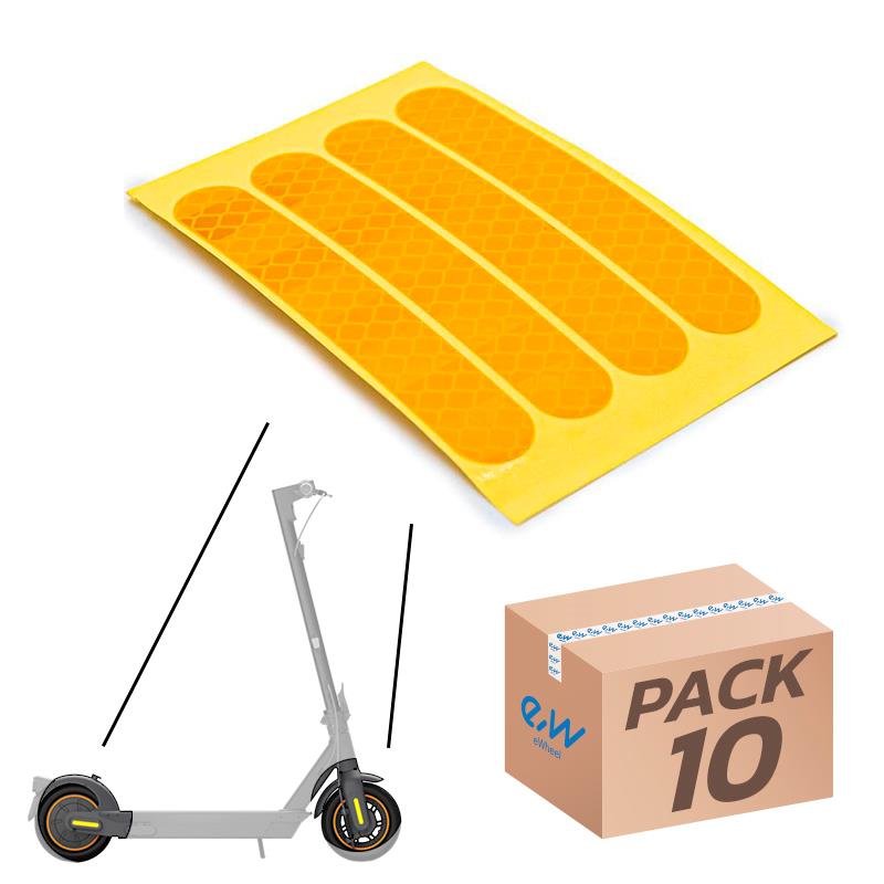 Yellow reflective sticker for MAX G30