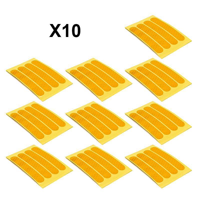 Yellow reflective sticker for MAX G30