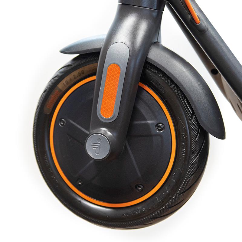 Orange reflektierender Aufkleber für Gabel Ninebot Serie F und D - 4uds