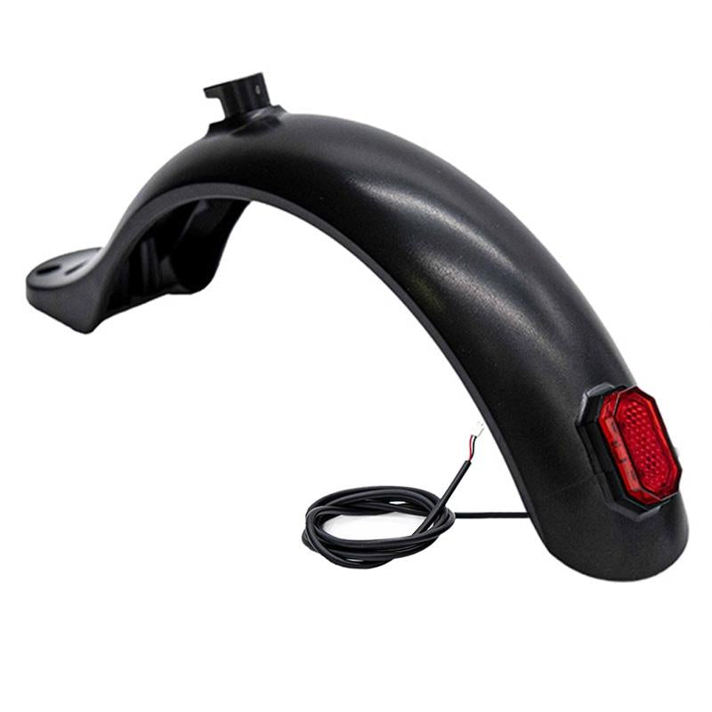 Hinterradschutzblech GB5 schwarz mit Licht - 4 Schrauben