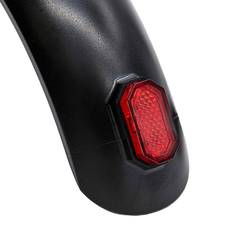 Hinterradschutzblech GB5 schwarz mit Licht - 4 Schrauben