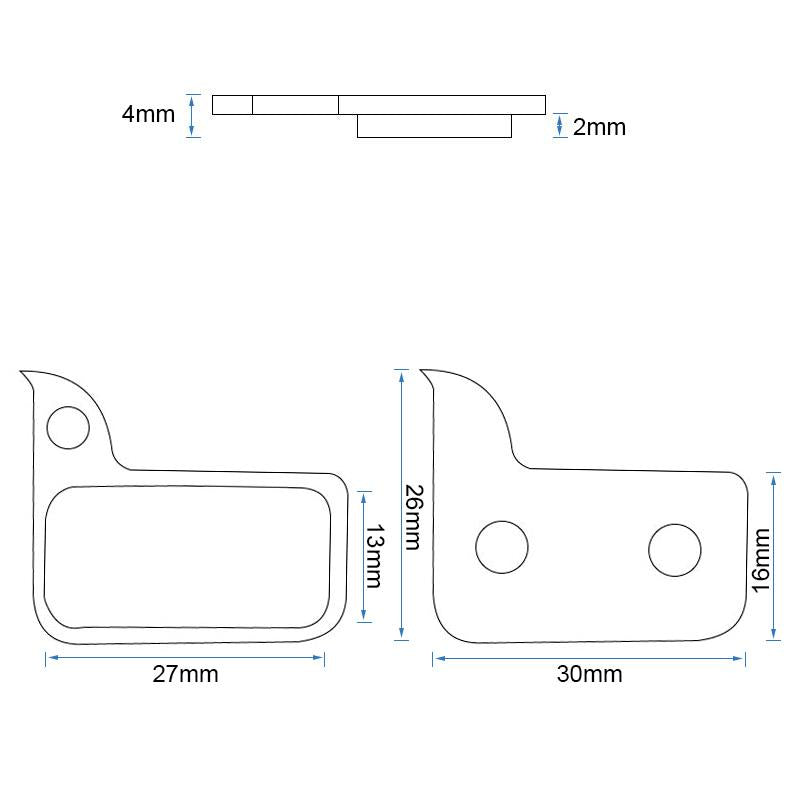 RT009 pastilha Ewheel - Jogo de 2