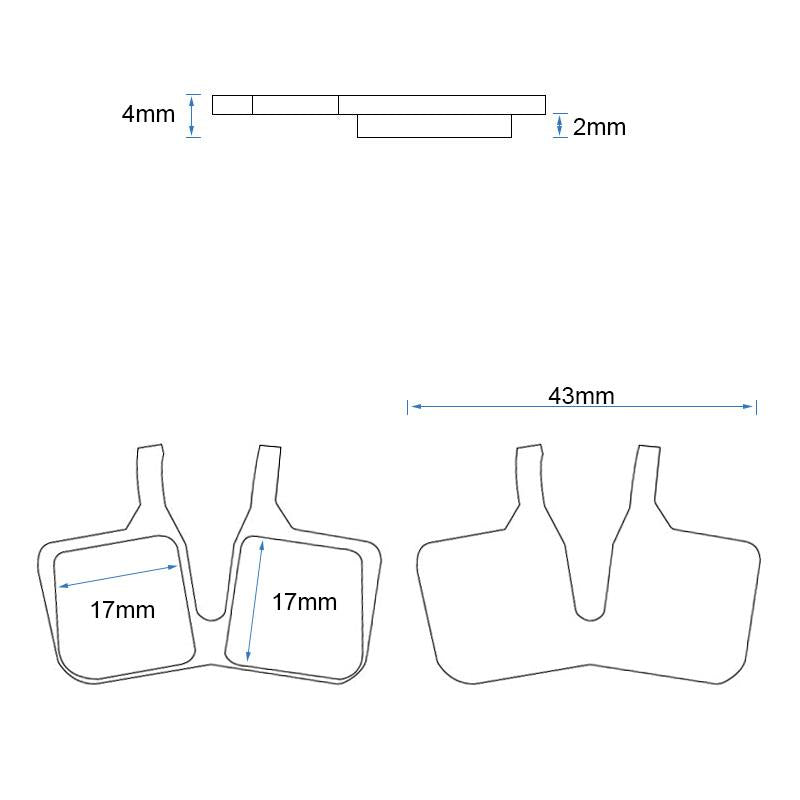 RT011 Pad Ewheel - Set of 2