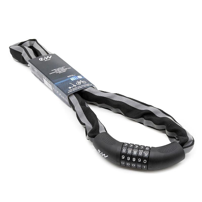 Candado EWLK017 de cadena con funda reflectante