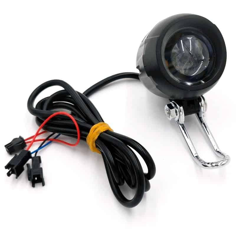 LED Headlight with Horn 36V-60V with SM Connector