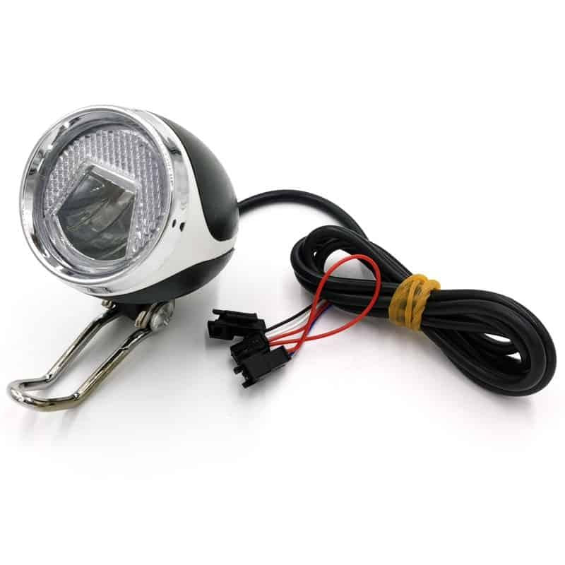 Faro led con claxon 12-72v con conector SM