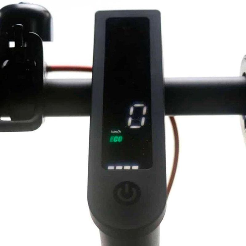 Black waterproof silicone protector for a simple display