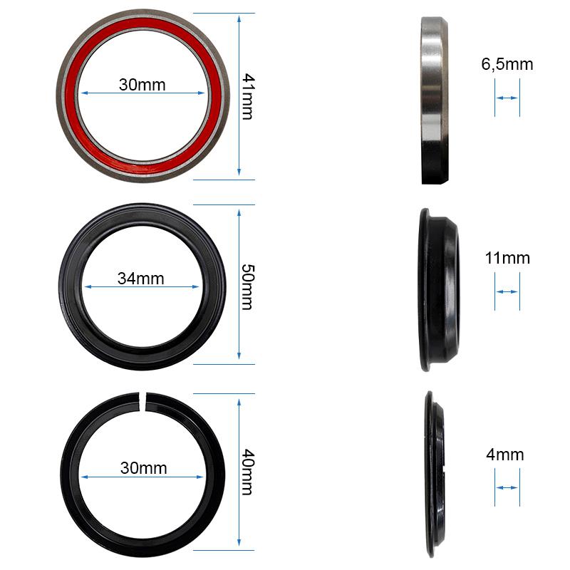 Kit sterzo Kukirin G2 Master/Smartgyro Ryder Originale