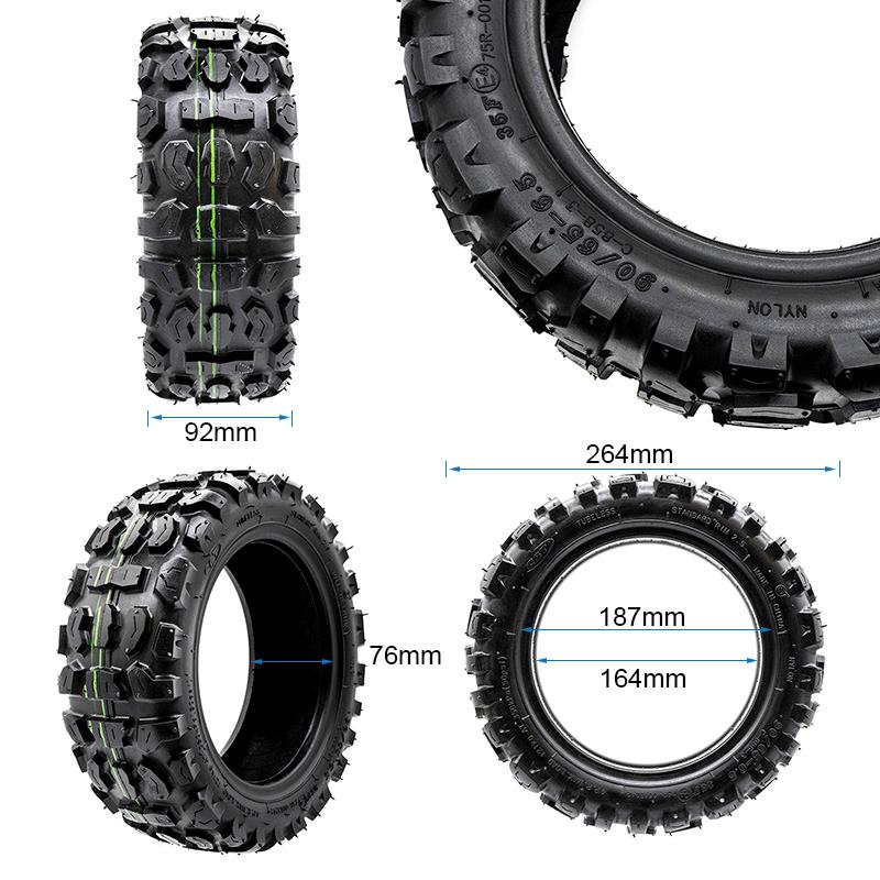 Tubeless Tire 90/65-6