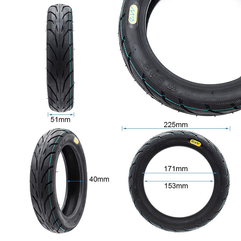 Pneu Cityroad 9x2-6 1 Ewheel