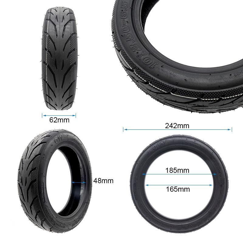 Pneu Tubeless cityroad 10X2,50-6,5 Ewheel