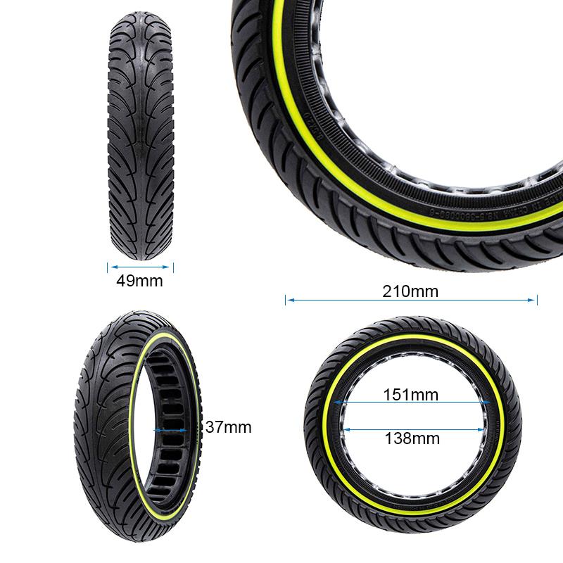 Rueda maciza ultraligera 8,5x2-6,1/B34
