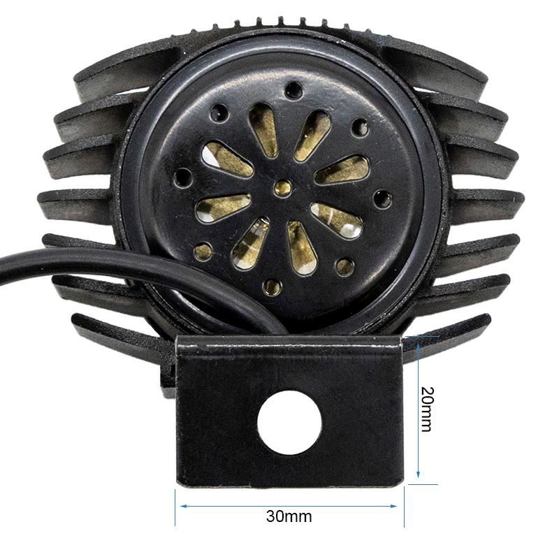 Faro Led con clacson FC1 12-72V