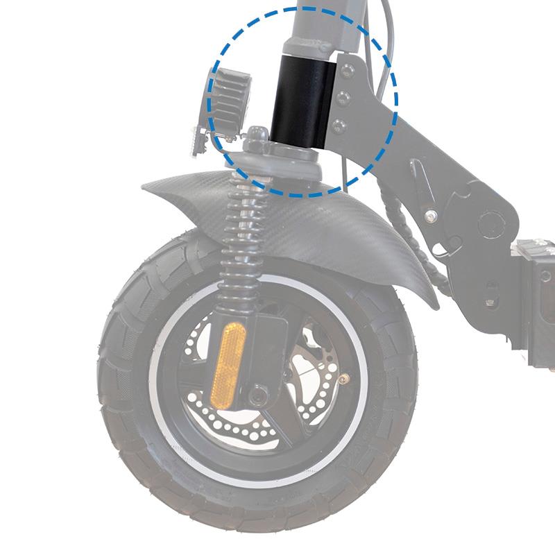Part connecting a fork with a SmartGyro Speedway/Rockway/Crossover Column
