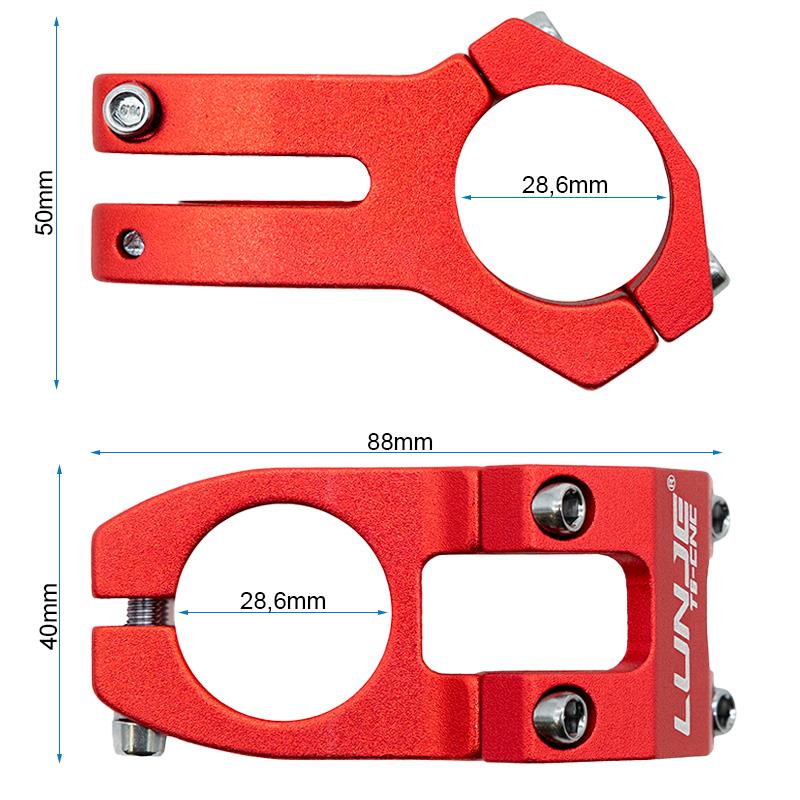 Potencia para guidão de 31,8mm EWPM-001