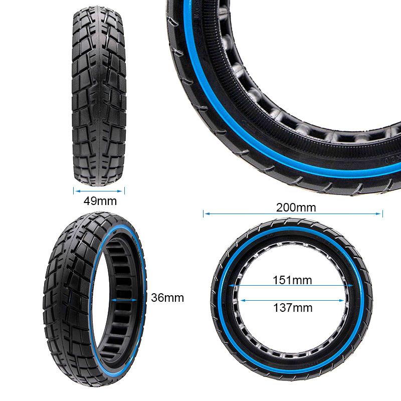 Rueda maciza ultraligera 8,5x2-6,1/B34