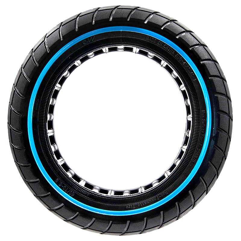 Pneu plein ultra-léger offroad ligne bleue 60/70-6,5/B44