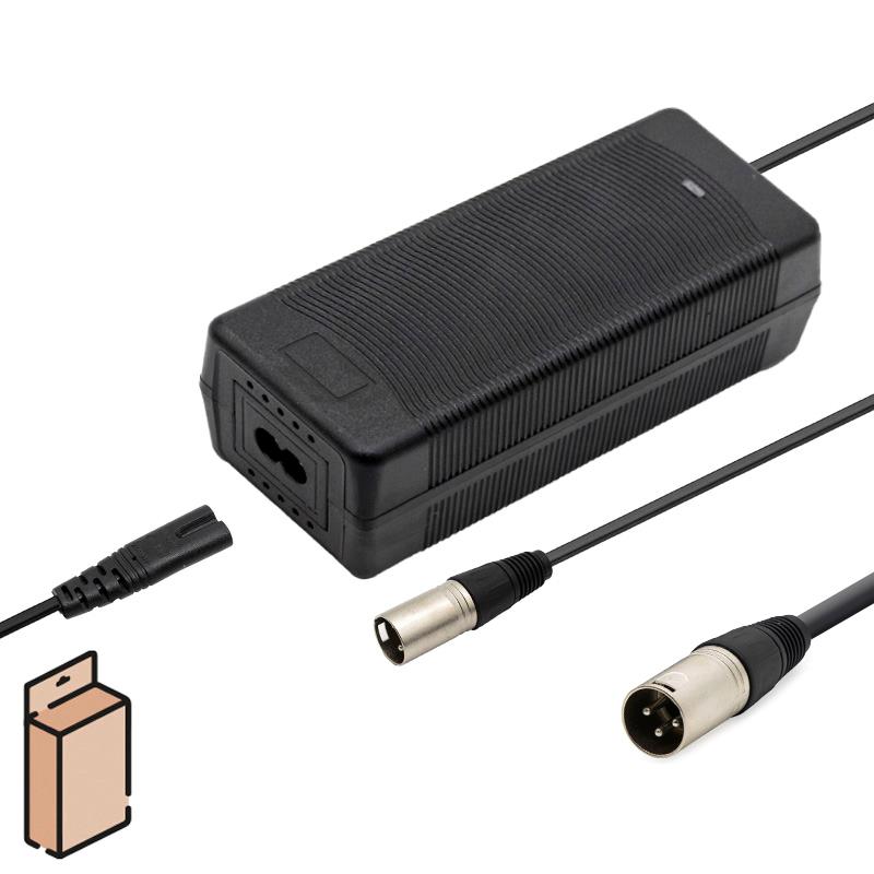 Cargador 48v (salida 54,6v) 2A conector GX16
