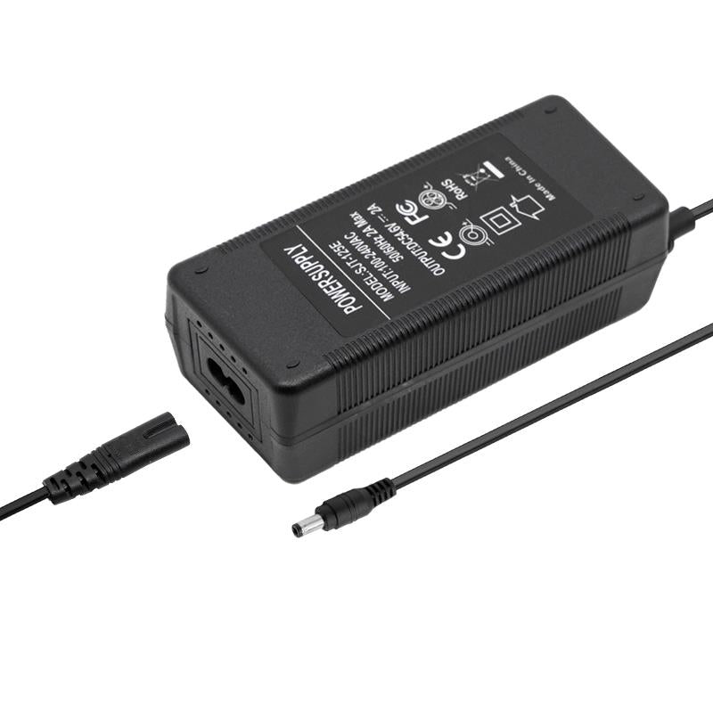 Cargador 48v (salida 54,6v) 2A conector GX16