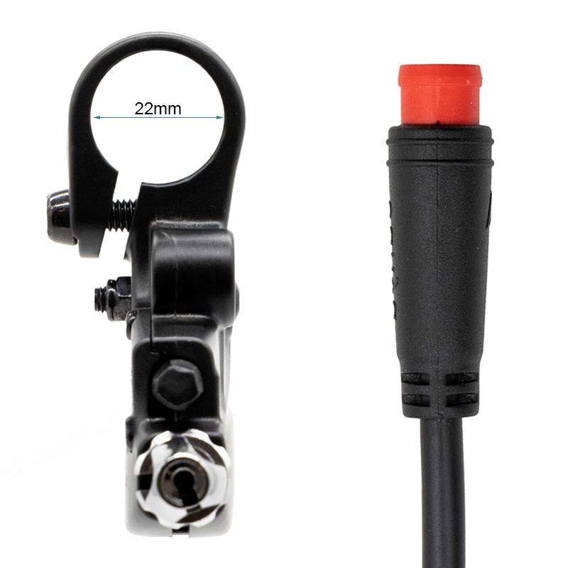 Maneta de freno con sensor y tensor para Ecoxtrem - Conector waterproof