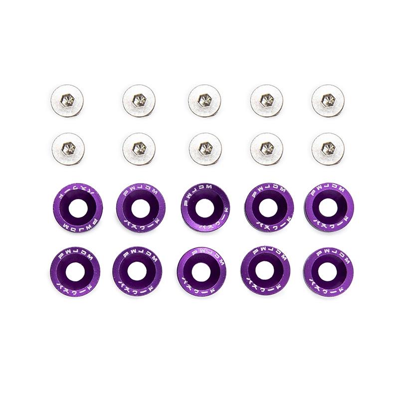 Arandela JDM con tornillos M6x16 - 10uds