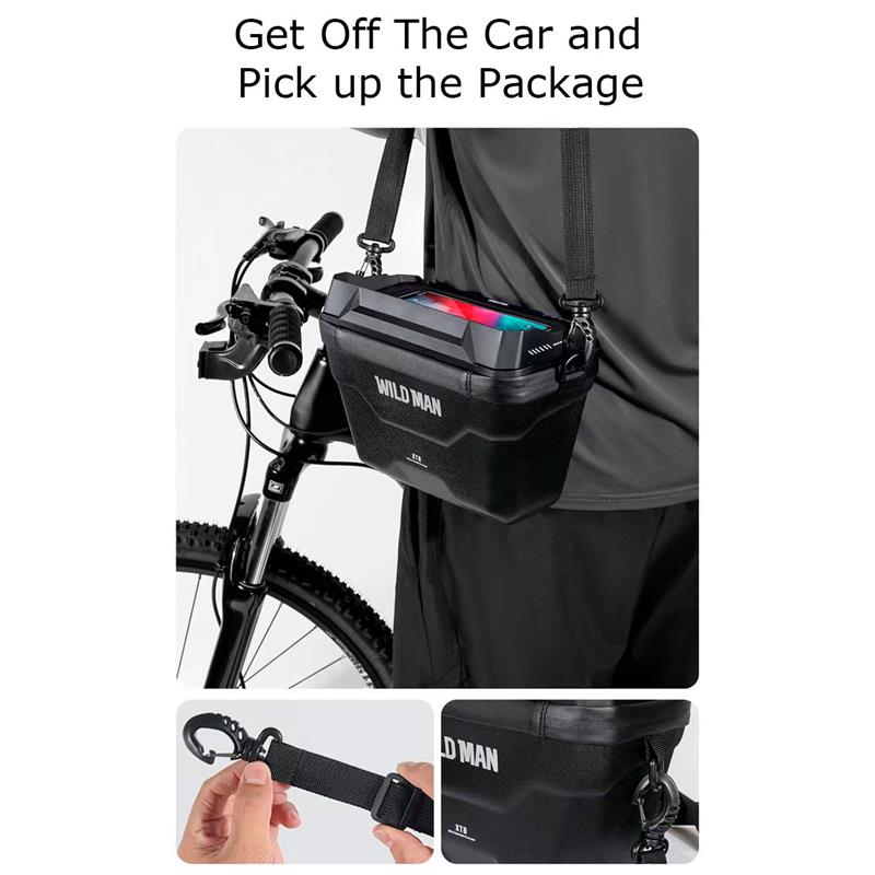 Wasserdichte Tasche 3L mit Halterung Wild Man