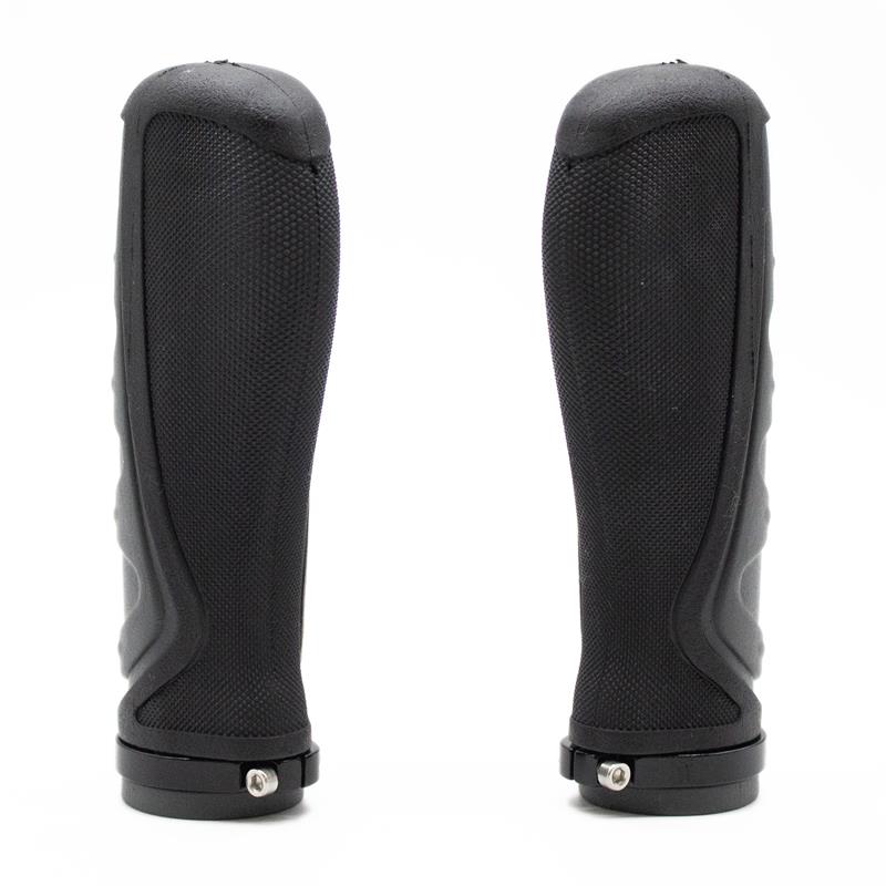 Poignées ergonomiques en silicone avec blocage – 2 pcs