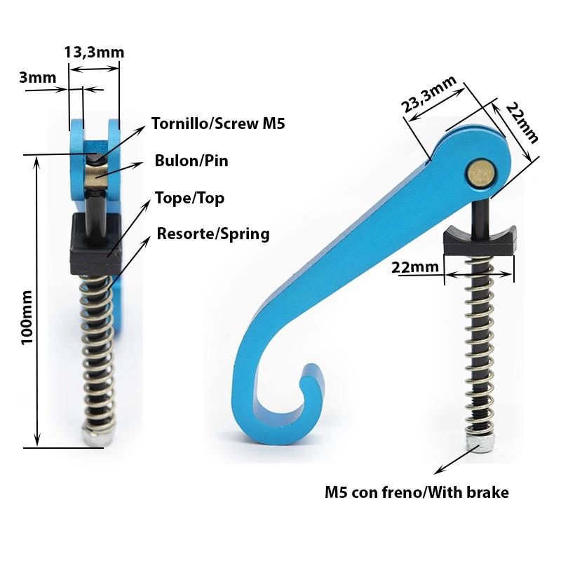 Closing system for SmartGyro