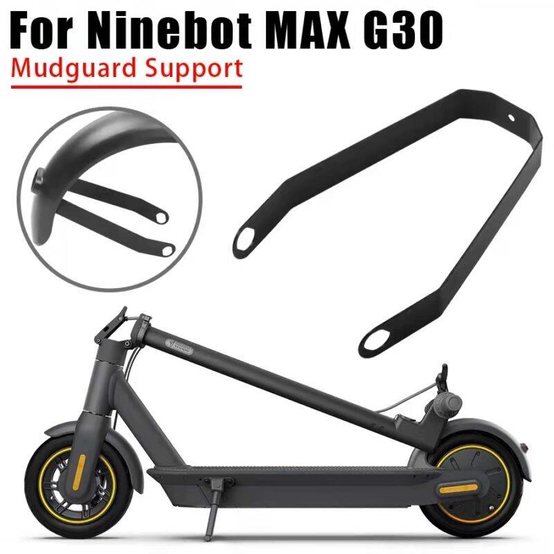 Suporte de pára-lama de metal preto para Ninebot Max G30